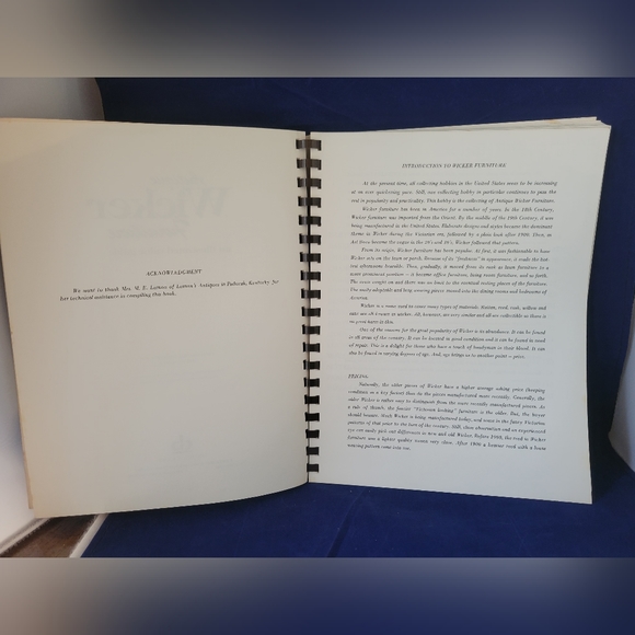 Vintage Antique Wicker Furniture an Illustrated Value Guide by Conover Hill 1975 - Picture 6 of 10